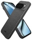 NEKIT Fiber PixelSnap Google Pixel 10 / 10 Pro Hoesje MagSafe / Qi2 Kevlar Zwart afbeelding 2