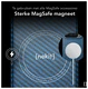 NEKIT Fiber PixelSnap Google Pixel 10 / 10 Pro Hoesje MagSafe / Qi2 Kevlar Blauw afbeelding 6