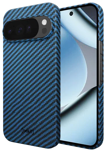 NEKIT Fiber PixelSnap Google Pixel 10 / 10 Pro Hoesje MagSafe / Qi2 Kevlar Blauw afbeelding 10