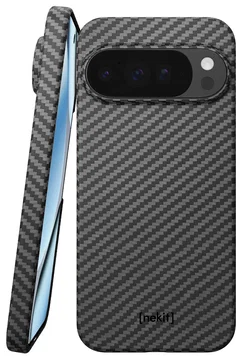 NEKIT Fiber PixelSnap Google Pixel 10 Pro XL Hoesje MagSafe / Qi2 Kevlar Zwart