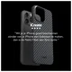 NEKIT Fiber PixelSnap Google Pixel 10 Pro XL Hoesje MagSafe / Qi2 Kevlar Zwart afbeelding 6