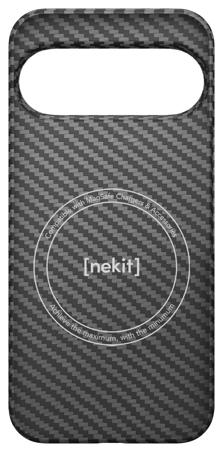 NEKIT Fiber PixelSnap Google Pixel 10 Pro XL Hoesje MagSafe / Qi2 Kevlar Zwart afbeelding 16