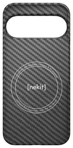 NEKIT Fiber PixelSnap Google Pixel 10 Pro XL Hoesje MagSafe / Qi2 Kevlar Zwart afbeelding 16