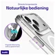 Buddi Core Apple iPhone 17 Pro Hoesje MagSafe Back Cover Matte Clear afbeelding 7
