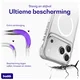 Buddi Core Apple iPhone 17 Pro Max Hoesje MagSafe Back Cover Matte Clear afbeelding 3