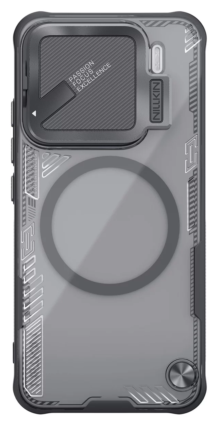 Nillkin IceBlade Prop Xiaomi 15 Hoesje MagSafe / Qi2 Zwart afbeelding 2