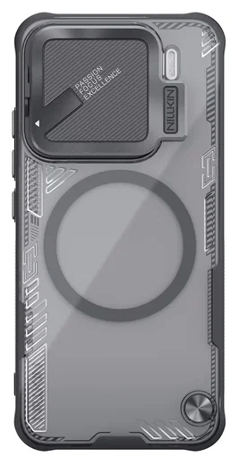 Nillkin IceBlade Prop Xiaomi 15 Hoesje MagSafe / Qi2 Zwart afbeelding 2
