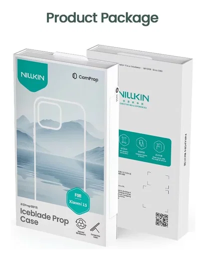 Nillkin IceBlade Prop Xiaomi 15 Hoesje MagSafe / Qi2 Zwart afbeelding 9