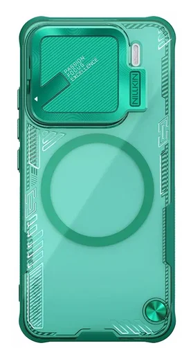 Nillkin IceBlade Prop Xiaomi 15 Hoesje MagSafe / Qi2 Groen afbeelding 2