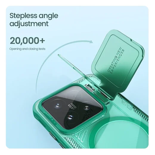 Nillkin IceBlade Prop Xiaomi 15 Hoesje MagSafe / Qi2 Groen afbeelding 10