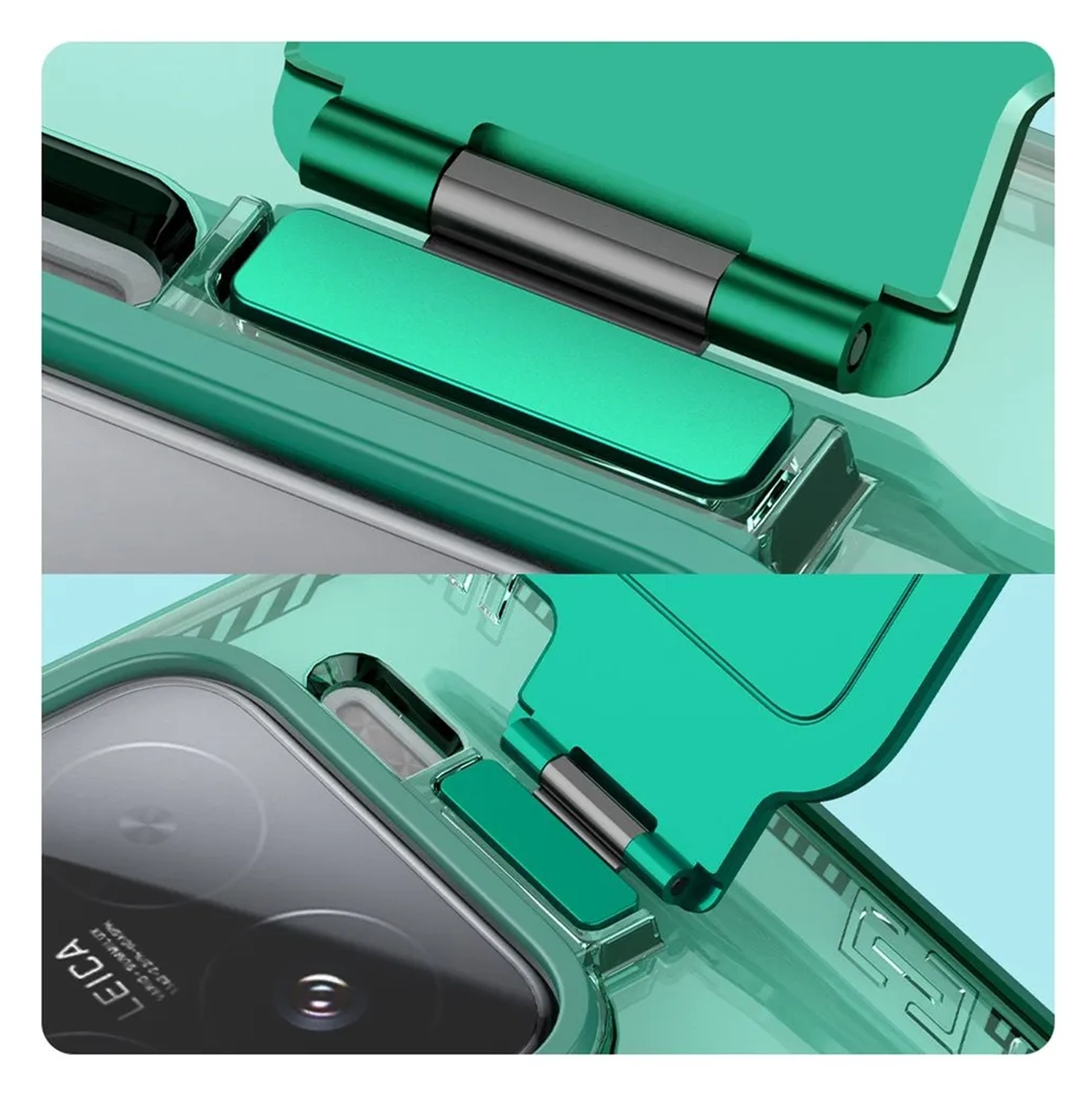 Nillkin IceBlade Prop Xiaomi 15 Hoesje MagSafe / Qi2 Groen afbeelding 16