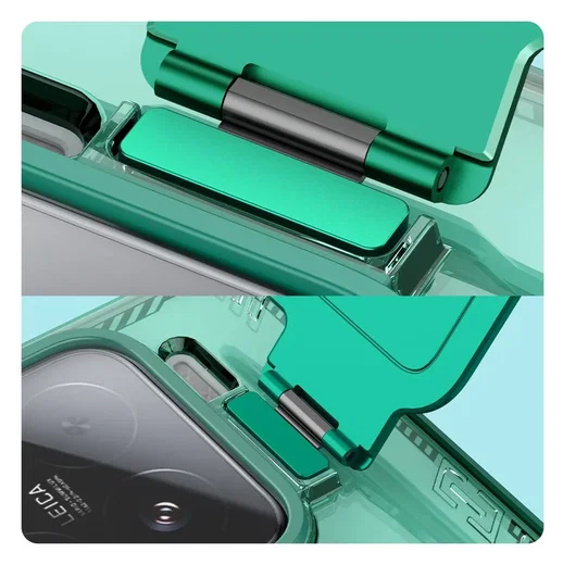 Nillkin IceBlade Prop Xiaomi 15 Hoesje MagSafe / Qi2 Groen afbeelding 16