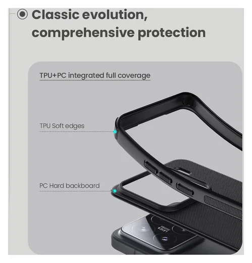 Nillkin Frosted Shield Xiaomi 15 Hoesje MagSafe Back Cover Zwart afbeelding 6