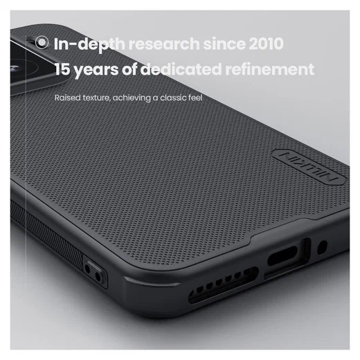 Nillkin Frosted Shield Xiaomi 15 Hoesje MagSafe Back Cover Zwart afbeelding 7