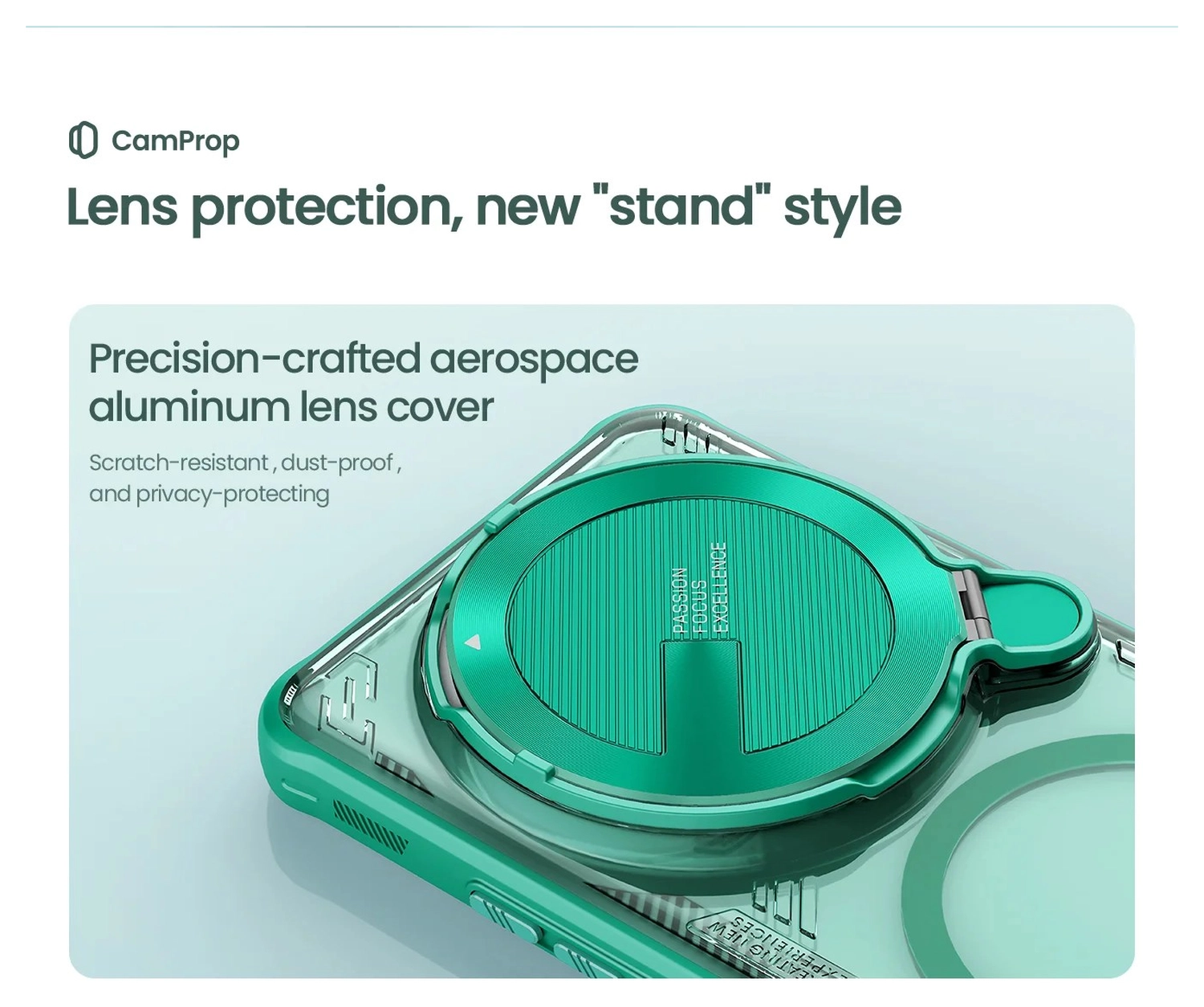 Nillkin IceBlade Prop Xiaomi 15 Ultra Hoesje MagSafe / Qi2 Groen afbeelding 6