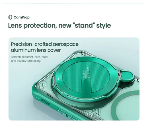 Nillkin IceBlade Prop Xiaomi 15 Ultra Hoesje MagSafe / Qi2 Groen afbeelding 6