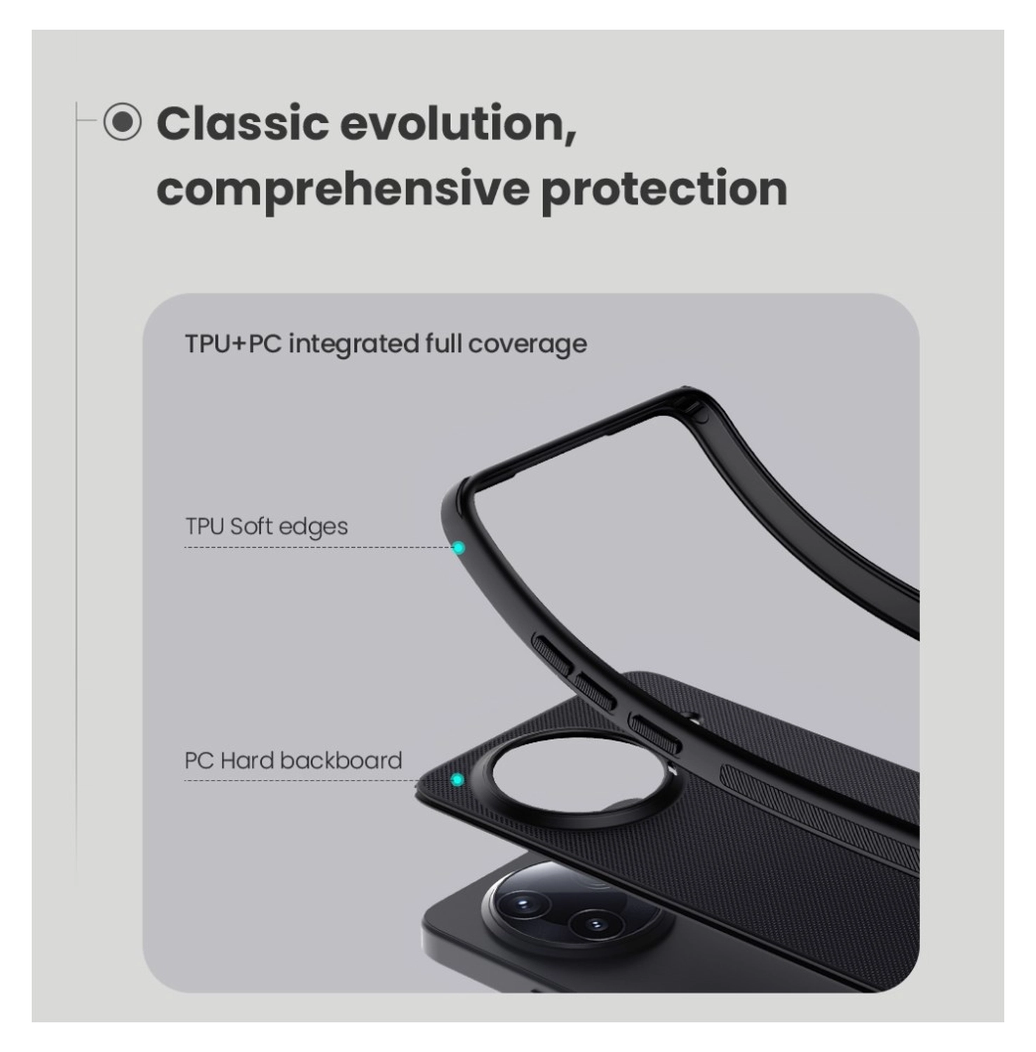 Nillkin Super Frosted Shield Xiaomi Poco F7 Pro Hoesje Back Cover Groen afbeelding 5