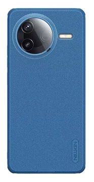 Nillkin Super Frosted Shield Xiaomi Poco F7 Pro Hoesje Back Cover Blauw