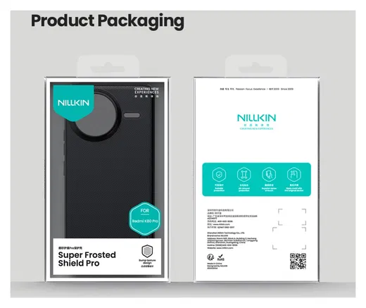 Nillkin Super Frosted Shield Xiaomi Poco F7 Ultra Hoesje Back Cover Blauw afbeelding 10