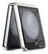 Nillkin CamShield Leather Flip Samsung Z Flip 6 / 7 FE Hoesje Zwart afbeelding 3