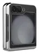 Nillkin CamShield Leather Flip Samsung Z Flip 6 / 7 FE Hoesje Zwart afbeelding 4