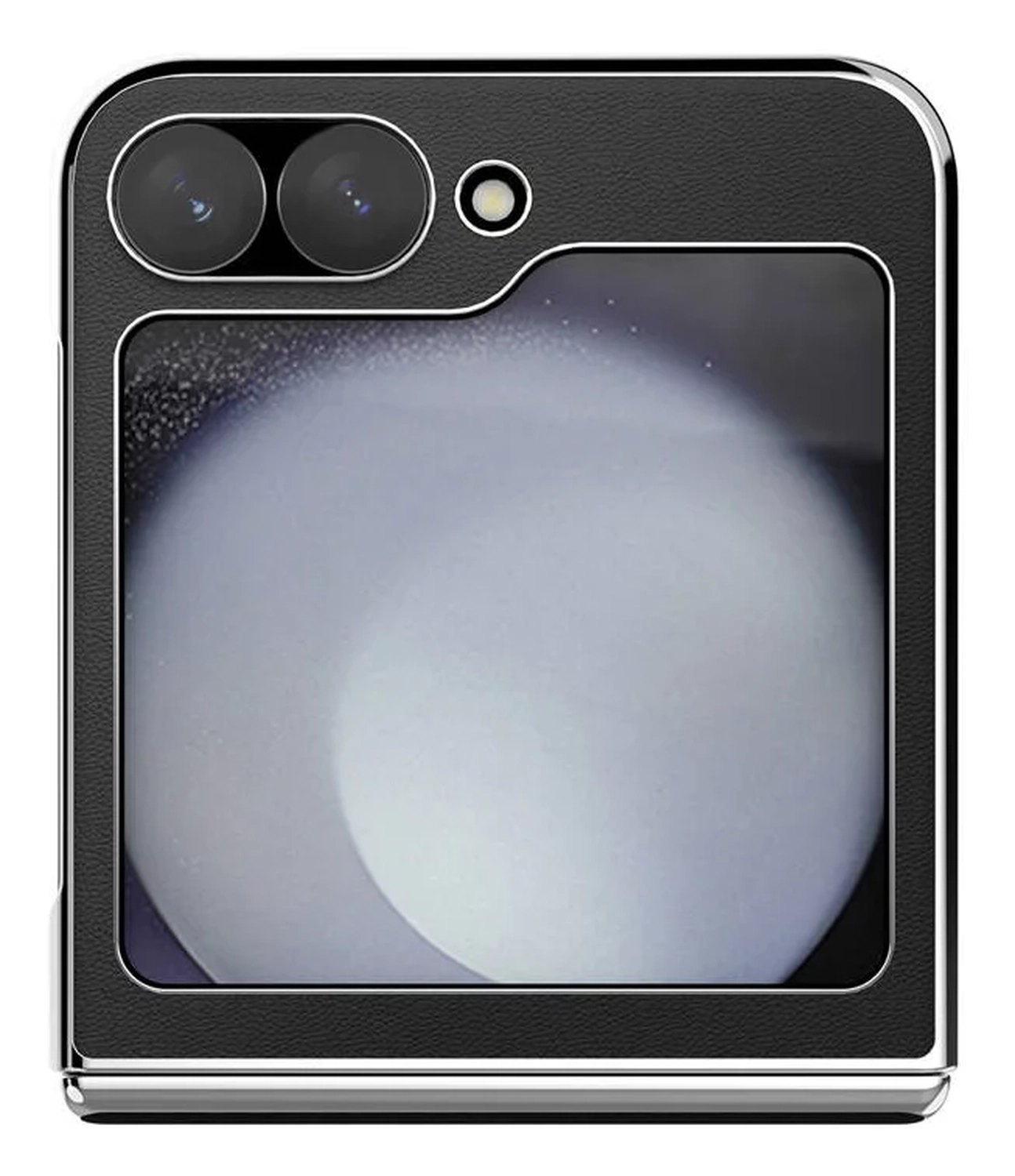 Nillkin CamShield Leather Flip Samsung Z Flip 6 / 7 FE Hoesje Zwart afbeelding 5