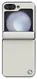 Nillkin CamShield Leather Flip Samsung Z Flip 6 / 7 FE Hoesje Wit afbeelding 1