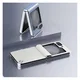 Nillkin CamShield Leather Flip Samsung Z Flip 6 / 7 FE Hoesje Wit afbeelding 9