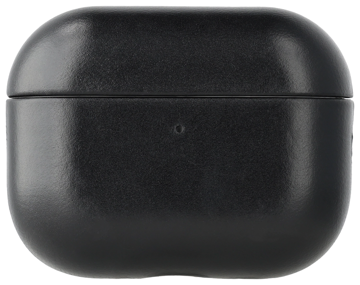 Rosso Deluxe Apple AirPods Pro 2 Hoesje Echt Leer Case Zwart afbeelding 2