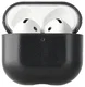 Rosso Deluxe Apple AirPods 4 Hoesje Echt Leer Case Zwart