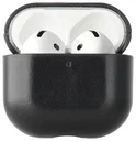 Rosso Deluxe Apple AirPods 4 Hoesje Echt Leer Case Zwart