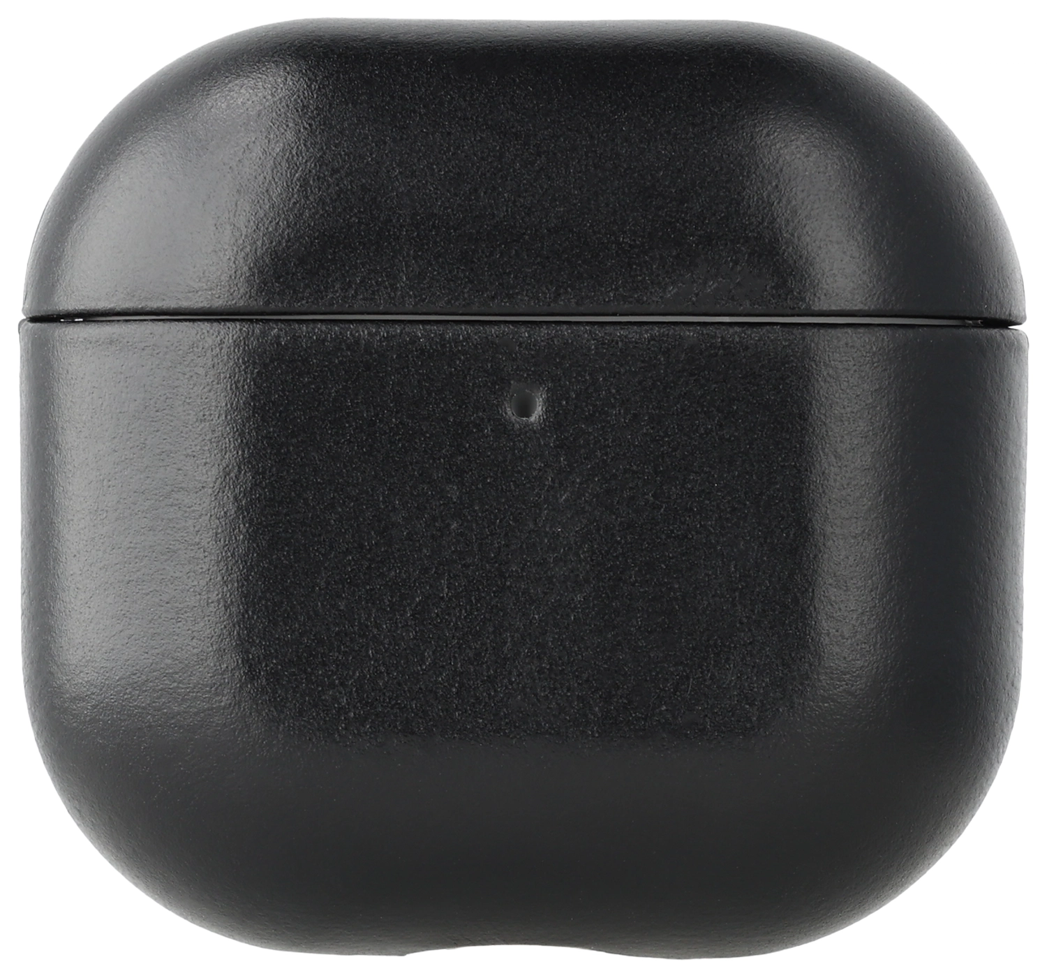 Rosso Deluxe Apple AirPods 4 Hoesje Echt Leer Case Zwart afbeelding 2