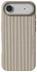 Nudient Bold Case Apple iPhone Air Hoesje Siliconen met MagSafe Beige afbeelding 1
