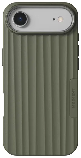 Nudient Bold Case Apple iPhone Air Hoesje Siliconen met MagSafe Groen afbeelding 1