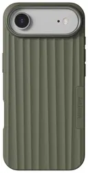 Nudient Bold Case Apple iPhone Air Hoesje Siliconen met MagSafe Groen afbeelding