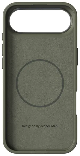 Nudient Bold Case Apple iPhone Air Hoesje Siliconen met MagSafe Groen afbeelding 4