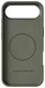 Nudient Bold Case Apple iPhone Air Hoesje Siliconen met MagSafe Groen afbeelding 4