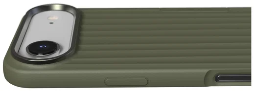 Nudient Bold Case Apple iPhone Air Hoesje Siliconen met MagSafe Groen afbeelding 5