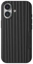 Nudient Bold Case Apple iPhone 17 Hoesje Siliconen met MagSafe Zwart