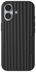 Nudient Bold Case Apple iPhone 17 Hoesje Siliconen met MagSafe Zwart afbeelding