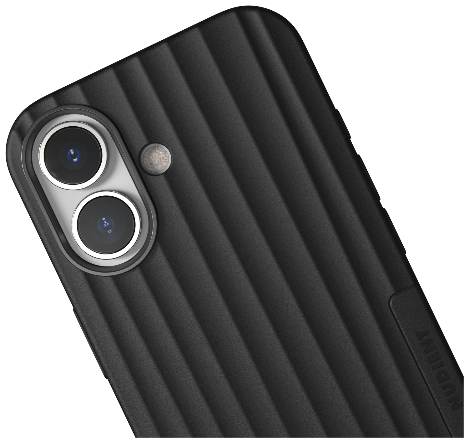 Nudient Bold Case Apple iPhone 17 Hoesje Siliconen met MagSafe Zwart afbeelding 3