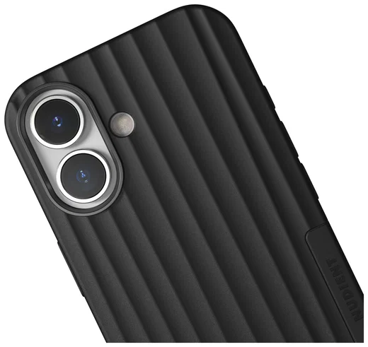 Nudient Bold Case Apple iPhone 17 Hoesje Siliconen met MagSafe Zwart afbeelding 3
