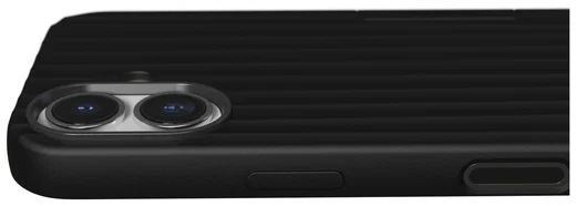Nudient Bold Case Apple iPhone 17 Hoesje Siliconen met MagSafe Zwart afbeelding 5