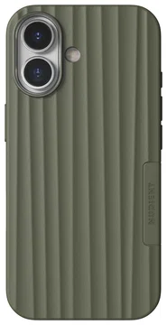 Nudient Bold Case Apple iPhone 17 Hoesje Siliconen met MagSafe Groen