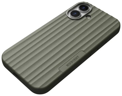 Nudient Bold Case Apple iPhone 17 Hoesje Siliconen met MagSafe Groen afbeelding 2