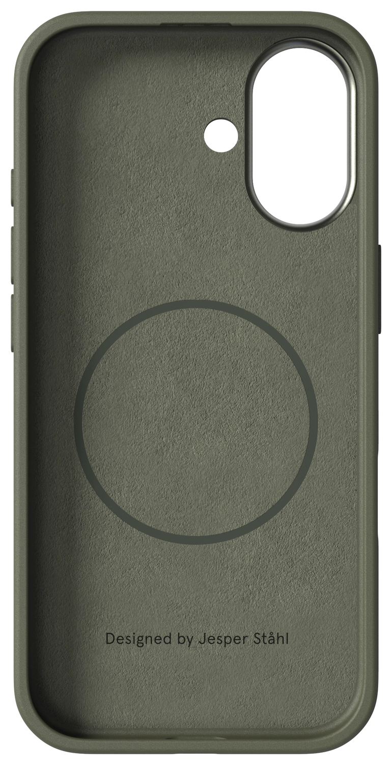 Nudient Bold Case Apple iPhone 17 Hoesje Siliconen met MagSafe Groen afbeelding 4