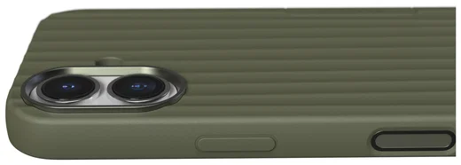 Nudient Bold Case Apple iPhone 17 Hoesje Siliconen met MagSafe Groen afbeelding 5