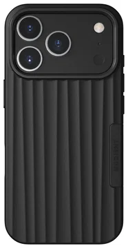 Nudient Bold Case Apple iPhone 17 Pro Hoesje Siliconen met MagSafe Zwart