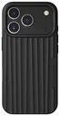 Nudient Bold Case Apple iPhone 17 Pro Hoesje Siliconen met MagSafe Zwart