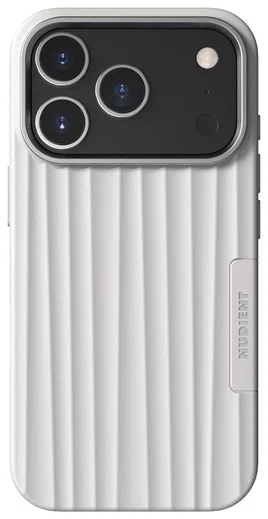 Nudient Bold Case Apple iPhone 17 Pro Max Hoesje Siliconen met MagSafe Wit afbeelding 1